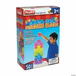 Best deal ⌛ Roylco Crystal Color Stacking Blocks, 50 pieces 🔔