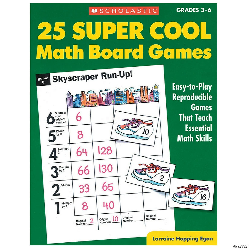 New βοΈ Scholastic 25 Super Cool Math Board Games π 1 New βοΈ Scholastic 25 Super Cool Math Board Games π