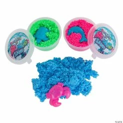 Wholesale ⭐ Sea Animals in Fluffy Growing Sand - 12 Pc. 😉