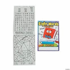 Wholesale 😉 Sight Word Activity Books - 12 Pc. 🌟