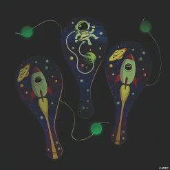 Budget ✨ Space Paddleball Games with Glow-in-the-Dark Balls - 12 Pc. ✔️ 5 Budget ✨ Space Paddleball Games with Glow-in-the-Dark Balls - 12 Pc. ✔️ -Curriculum Boredom Busters Sales space paddleball games with glow in the dark balls 12 pc 13838614 a02