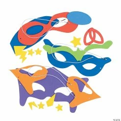 Buy 🤩 Superhero Mask Craft Kit - Makes 12 ⌛