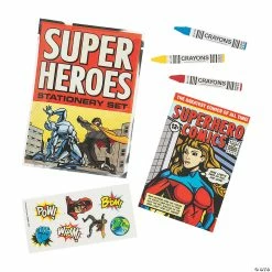 Budget 👏 Superhero Stationery Sets - 12 Sets 🔥