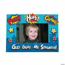 Deals 🌟 Superhero VBS Picture Frame Magnet Craft Kit - Makes 12 👍