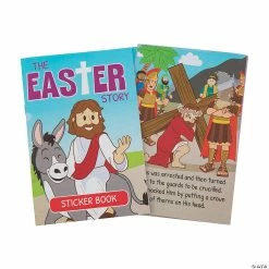 Buy 💯 The Easter Story Sticker Books - 12 Pc. 💯