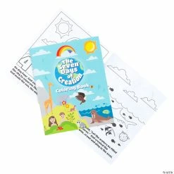 Coupon 👏 The Seven Days of Creation Coloring Books - 12 Pc. ⌛