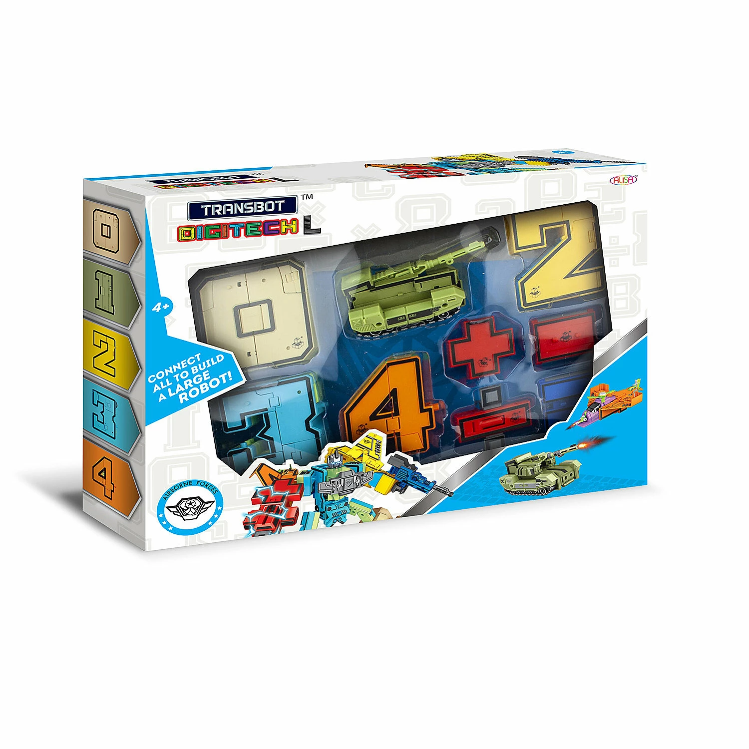 Wholesale 👏 TRANSBOT “Digitech L” Airborne Forces transforming toys, set with 5 digits (0-4) and 5 math signs. ✔️ 1 Wholesale 👏 TRANSBOT “Digitech L” Airborne Forces transforming toys, set with 5 digits (0-4) and 5 math signs. ✔️