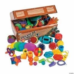 Cheapest π₯ Treasure Chest with Toy Assortment - 100 Pc. π―