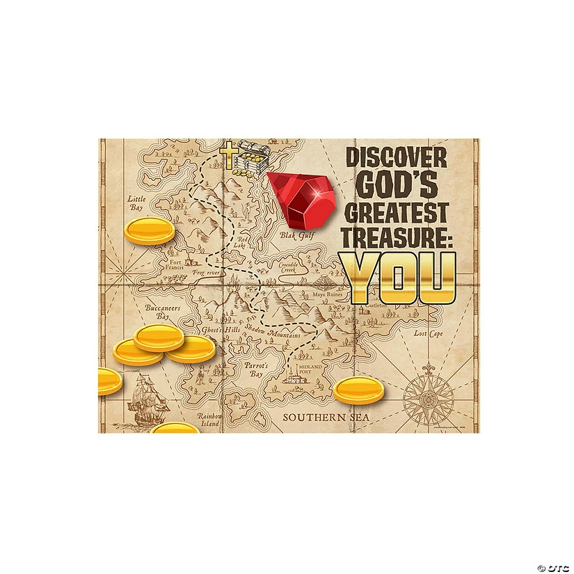 New ✔️ Treasure Hunt VBS Handout Sheets - 24 Pc. ✨ 1 New ✔️ Treasure Hunt VBS Handout Sheets - 24 Pc. ✨
