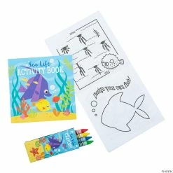 Top 10 🧨 Tropical Sea Life Activity Books with Crayons - 12 Pc. 💯
