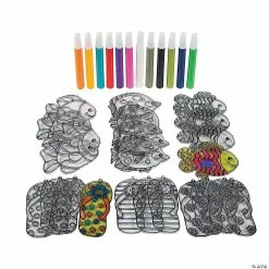 New ⭐ Tropical Suncatcher Kit - 48 Pc. ⭐