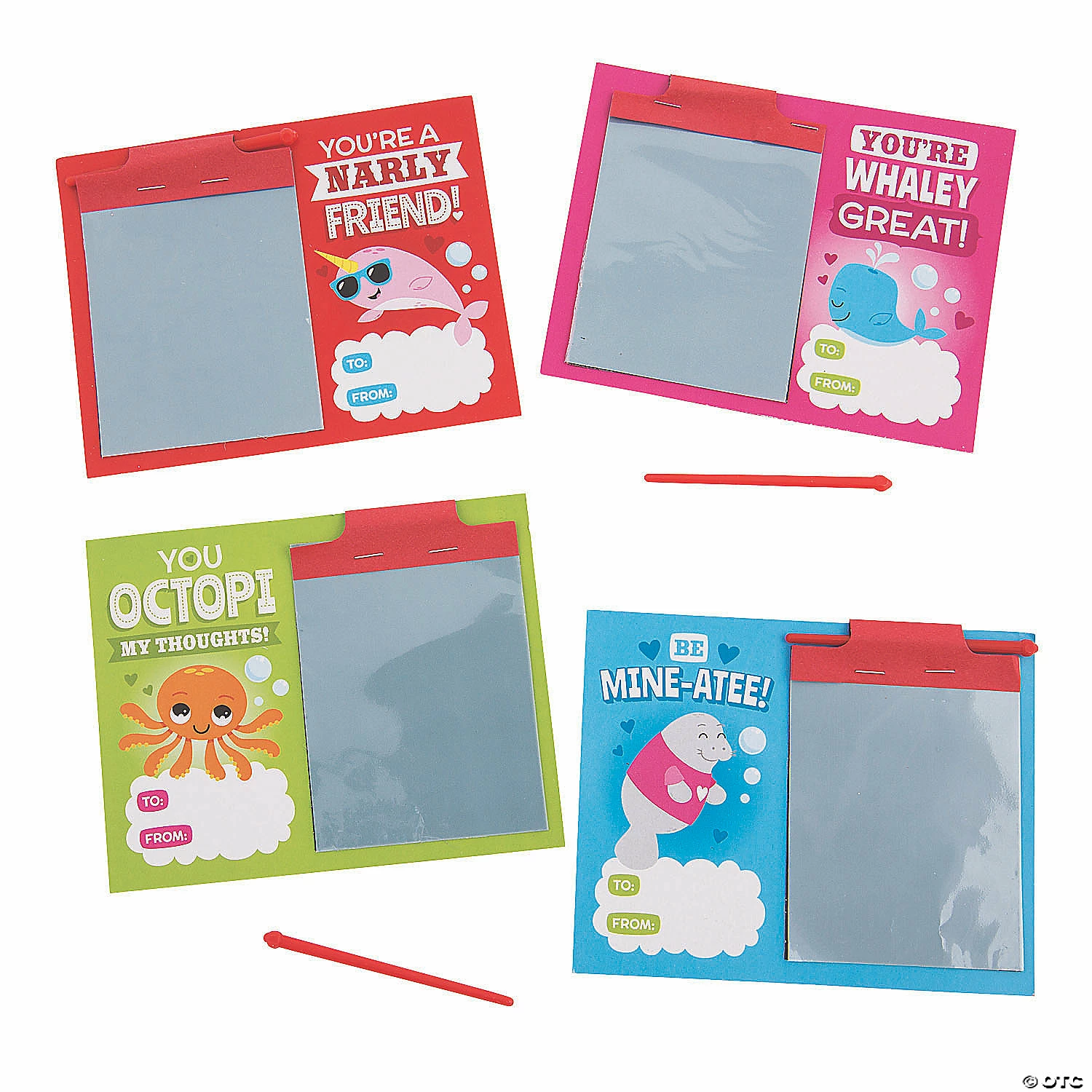 Deals 🥰 Valentine’s Day Sea Life Creatures Mini Magic Pads - 12 Pc. ⭐ 1 Deals 🥰 Valentine’s Day Sea Life Creatures Mini Magic Pads - 12 Pc. ⭐