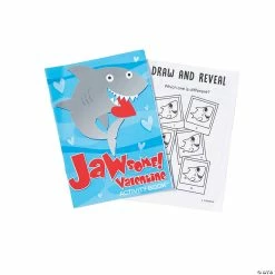 Deals 🌟 Valentine Shark Activity Books - 12 Pc. 😍