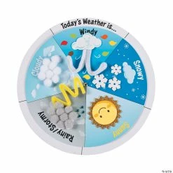 Best reviews of βοΈ Weather Wheel Craft Kit - 12 Pc. β€οΈ