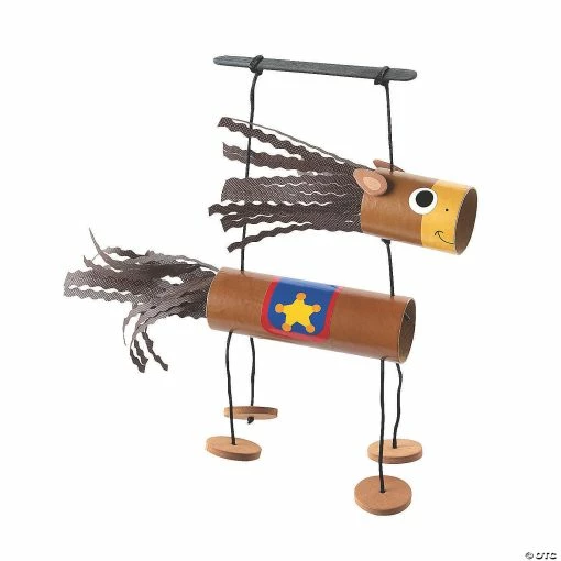 Best deal 😉 Western Horse Craft Tube Puppet Craft Kit - Makes 6 👏 -Curriculum Boredom Busters Sales western horse craft tube puppet craft kit makes 613943746