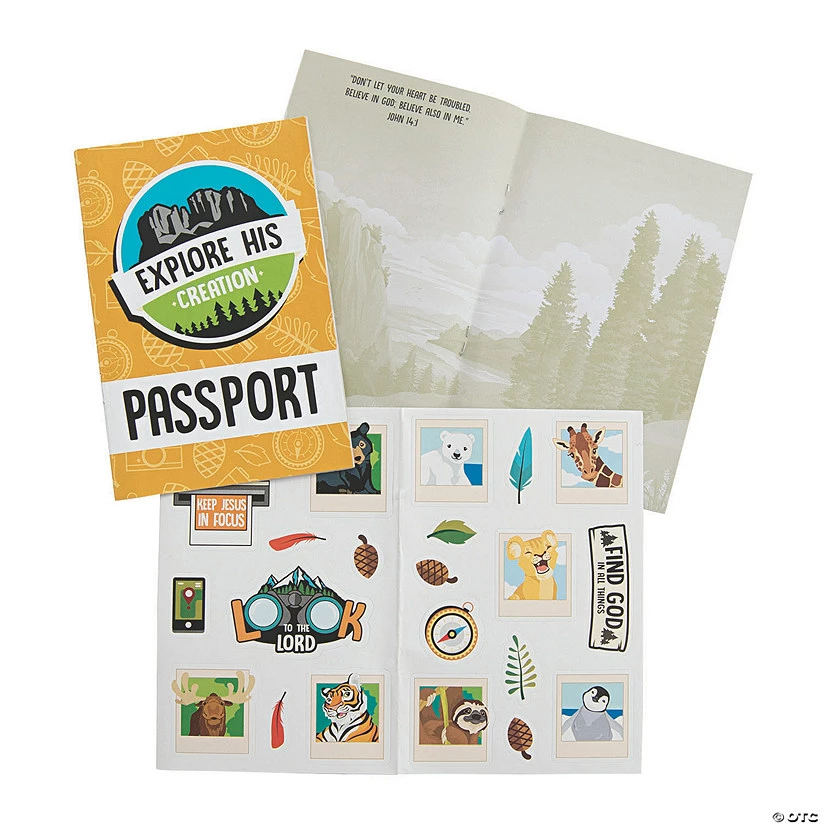 Budget π― Wild Encounters VBS Passport Sticker Books - 12 Pc. π 1 Budget π― Wild Encounters VBS Passport Sticker Books - 12 Pc. π