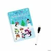Budget 🔥 Winter Wonderland Dry Erase Activity Books with Markers - 12 Pc. 🔔