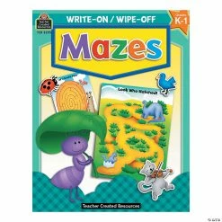 Coupon 🛒 Write On, Wipe Off Mazes Book 😀